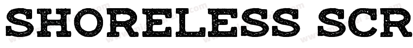 shoreless script bol字体转换